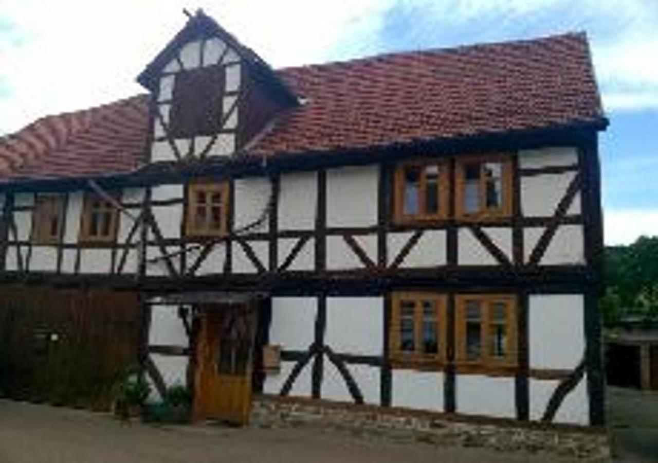 Aeltestes Haus In Quentel - Ferienwohnung 1 Mit Kleinem Garten Lichtenau Exteriér fotografie